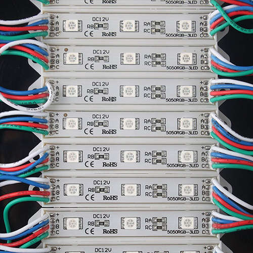 3 LED DC 12V Module Waterproof IP65 Light Strip Light