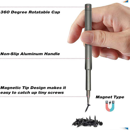 24-in-1 Magnetic Precision Screwdriver Set Repair Tool Kit
