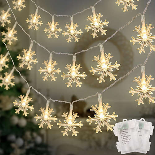 5M Snowflake Light String Fairy Light Extended Version Christmas Light