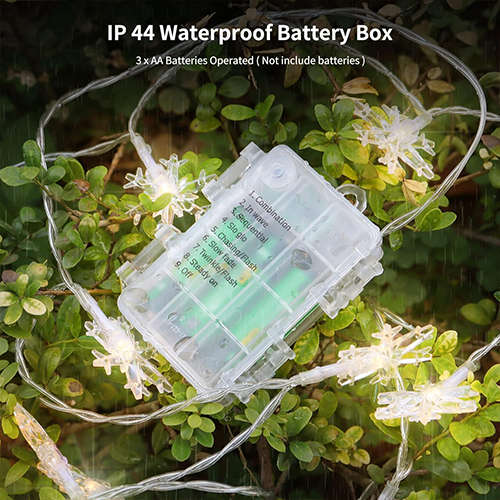 5M Snowflake Light String Fairy Light Extended Version Christmas Light