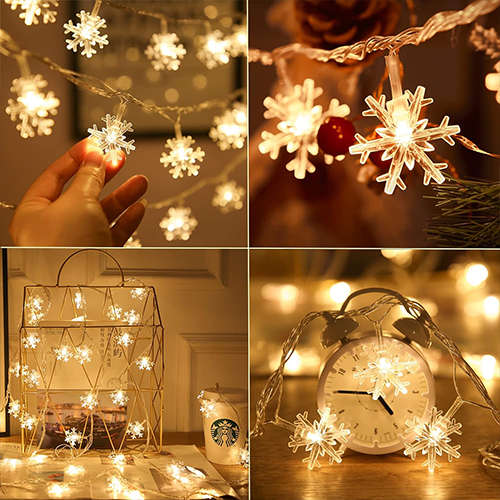5M Snowflake Light String Fairy Light Extended Version Christmas Light