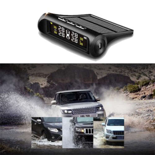 LED Display Solar Wireless Tire Pressure Monitoring System