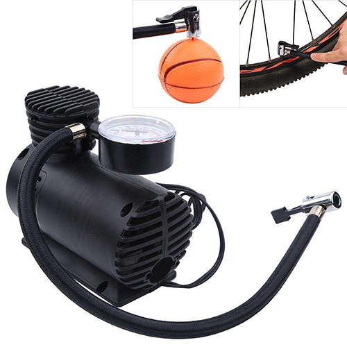 12V 250 PSI Mini Portable Electric Car Tire Air Compressor