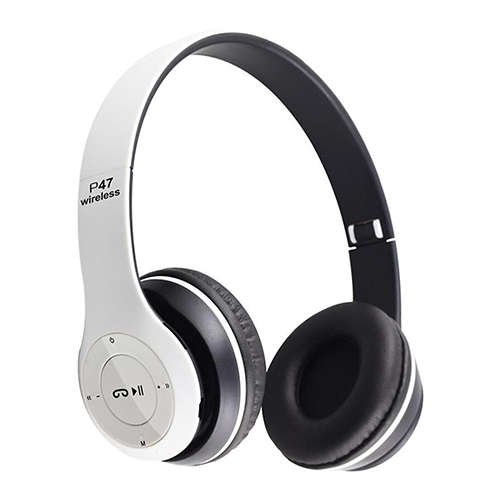 P47 Foldable Wireless Bluetooth Headphones With Microphone