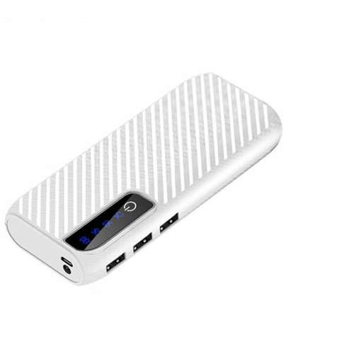 8000Mah Power Bank with 3 USB Ports
