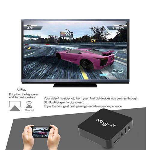 HD Wifi Android 7.1 Quad Core Smart TV Box Media Player