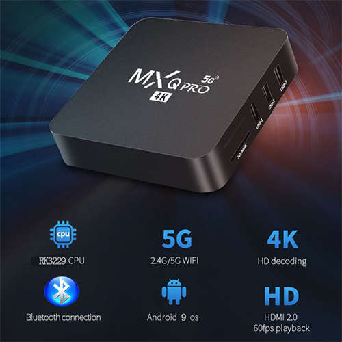 HD Wifi Android 7.1 Quad Core Smart TV Box Media Player