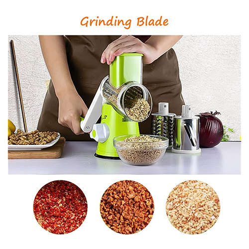 3-in-1 Handheld Spiral Drum Vegetable Slicer