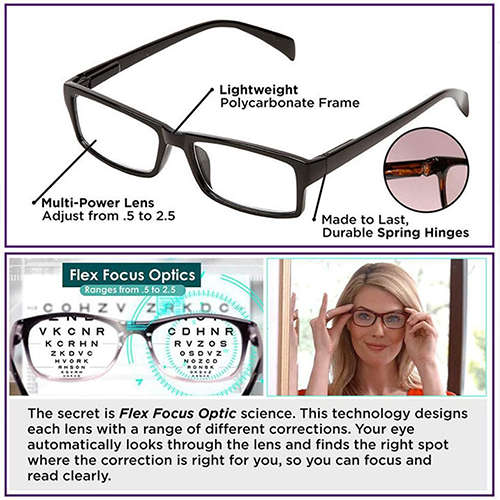 Reading Glasses Auto Focus Glasses Wholesale Resin HD Universal