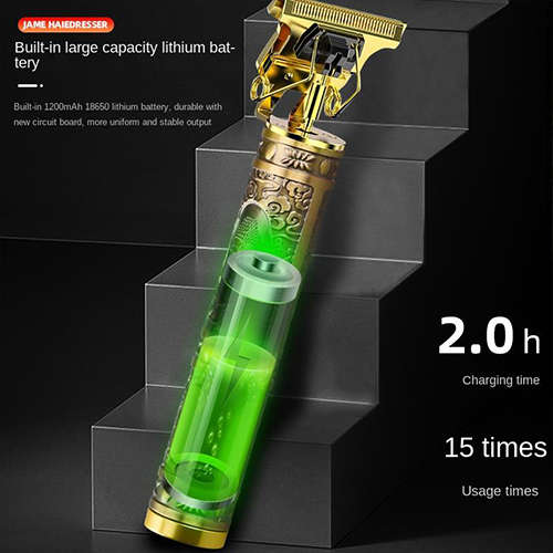 Engraving Rechargeable Hair Clipper Multifunctional Special Shaver