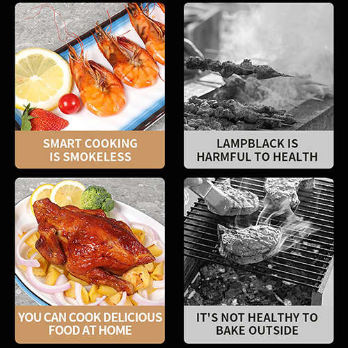 4.5L Digital Display Air Fryer Without Oil