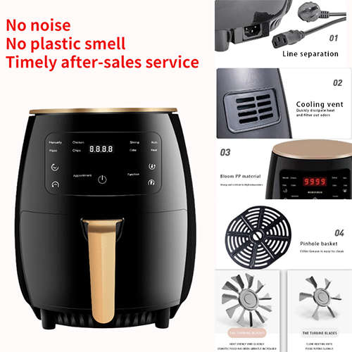 4.5L Digital Display Air Fryer Without Oil