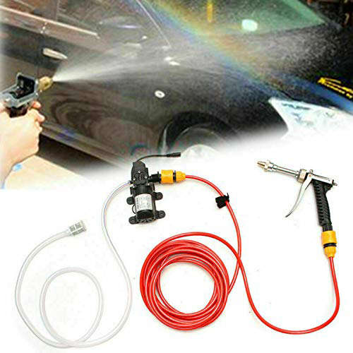 12V Car Pressure Washer Water Pump Kit Jet Washing Cleaner Electric Car Wash Pump