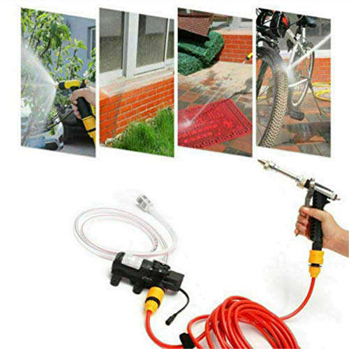 12V Car Pressure Washer Water Pump Kit Jet Washing Cleaner Electric Car Wash Pump