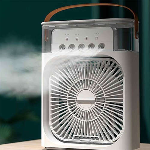 Portable Air Conditioner Fan Personal Mini Cooling Spray Fan Small Air Conditioner Humidifier