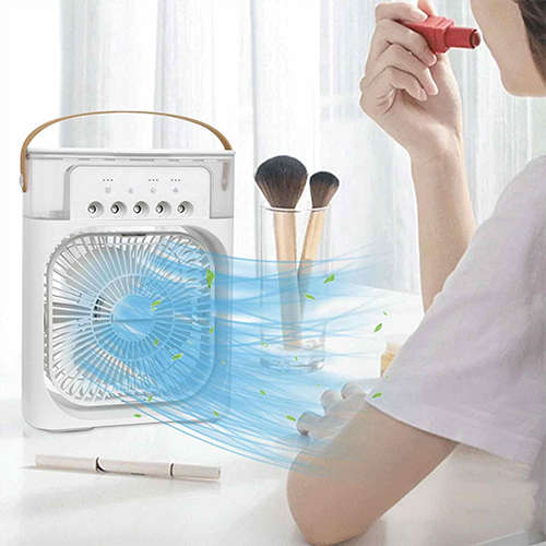 Portable Air Conditioner Fan Personal Mini Cooling Spray Fan Small Air Conditioner Humidifier
