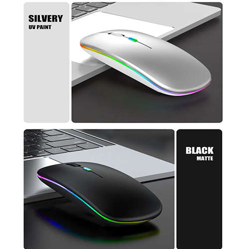 Rechargeable 2.4Ghz Wireless Ergonomic Slim Mouse