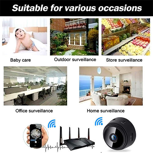 Wifi Night Scene Network HD Camera Multifunctional Driving Recorder