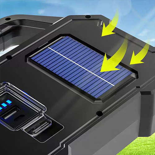 Led Solar Multifunctional Searchlight Portable Mobile Power Lighting