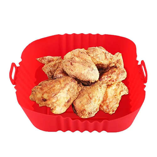 Air Fryer Silicone Lined Reusable Fryer Basket for Kitchen Oven Cookware