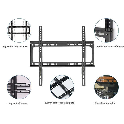 Universal Tv Wall Mount Fits Most 32-65` Led Plasma Tv Mounts
