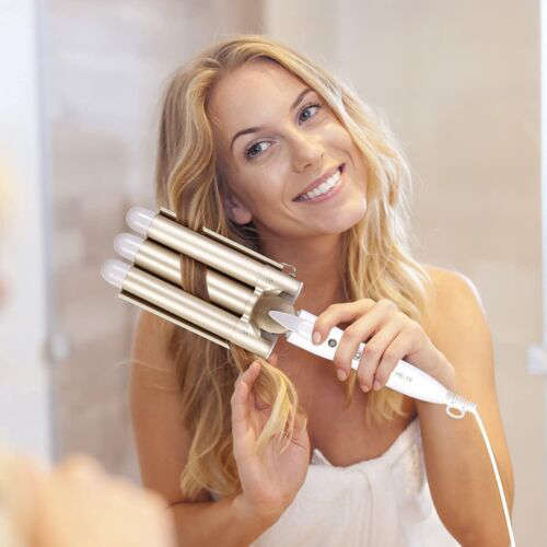 3 Barrel Mermaid Curling Iron Ceramic Curling Wand