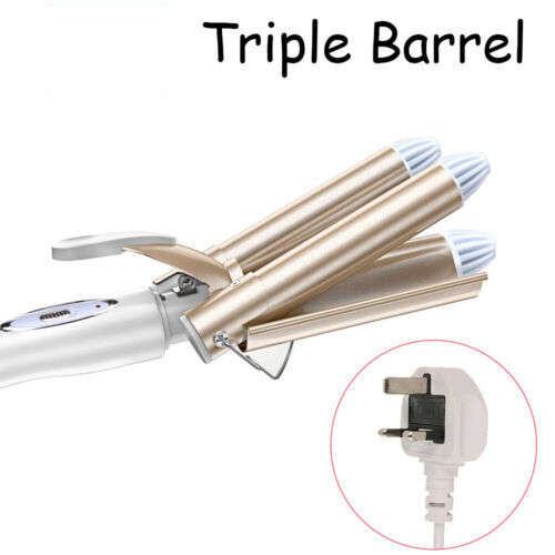 3 Barrel Mermaid Curling Iron Ceramic Curling Wand