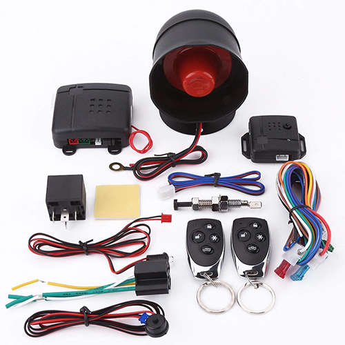 Car Alarm Vehicle System Protection Security System Anti-Theft Alarm Remote Control