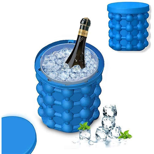 Ice Bucket Silicone Ice Bucket Ice Cube Molds and Container Boxes