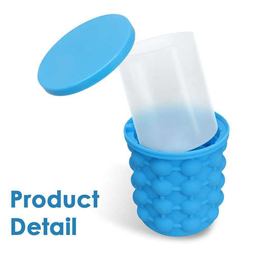 Ice Bucket Silicone Ice Bucket Ice Cube Molds and Container Boxes