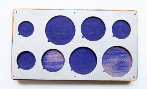 1933 South African Royal Mint box, Pretoria. Empty.