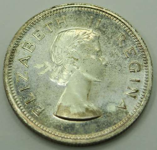 1954 South African 6 Pence / Proof