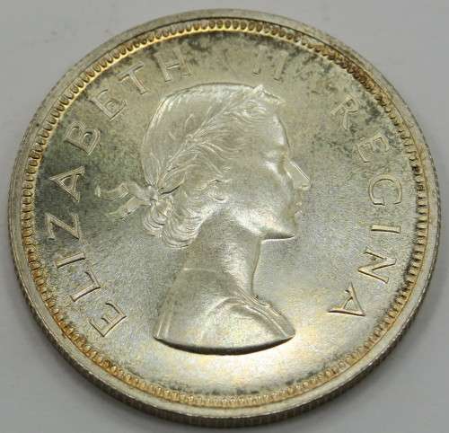 1954 South African 2 & a Half Shillings