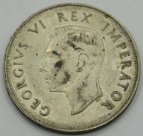 1937 South African 2 & a Half Shillings