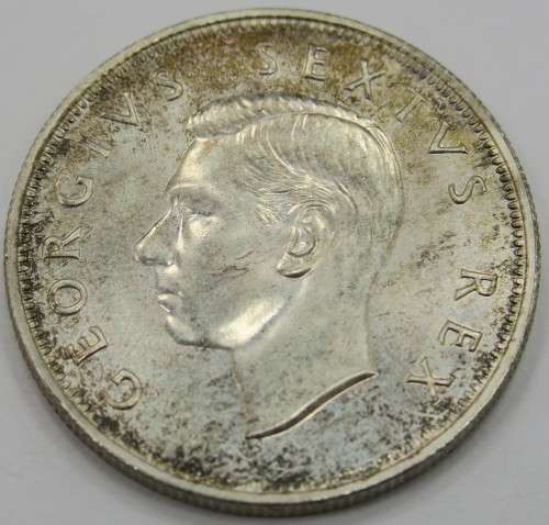 1951 South African 2 & a Half Shillings