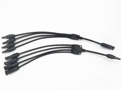 1 pair 4 Pin MC4 Solar Panel Connectors FMMMM MFFFF Splitter Coupler Combiner 30A