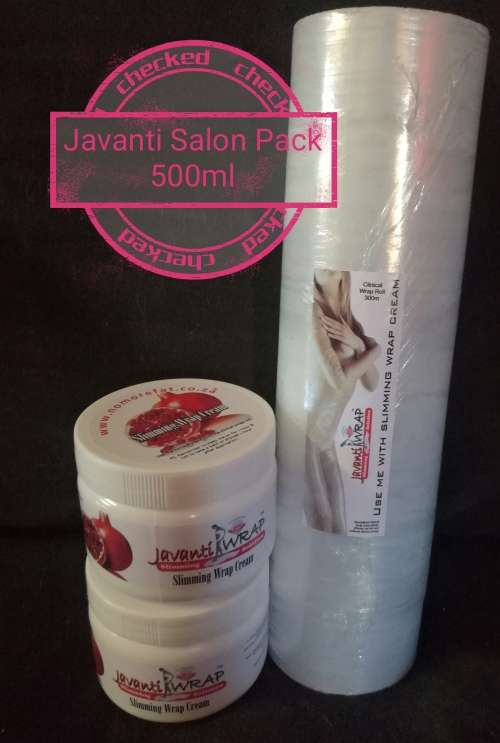 Javanti Wrap Salon Pack 500ml - can do close to 40 body wraps!! Ideal for home or salon use!