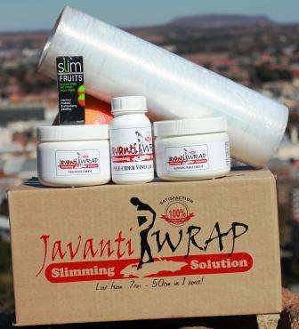 Lose up to 25cm in 1 hour! -Javanti Wrap Slimming Solution! All Natural Products Full 5 week pack!