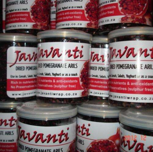 100g Dried Pomegranate Arils - Rich in Nutrients & Anti-oxidants, no preservatives(sulphur free)