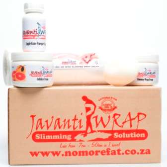 Lose up to 25cm  in 1 hour! -Javanti Wrap Slimming Solution! All Natural Products Full 5 week pack!