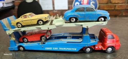 Corgi car Transporter