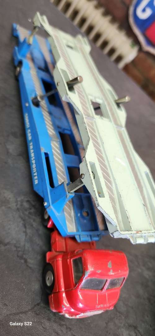 Corgi car Transporter