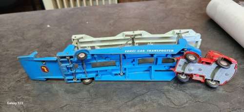 Corgi car Transporter