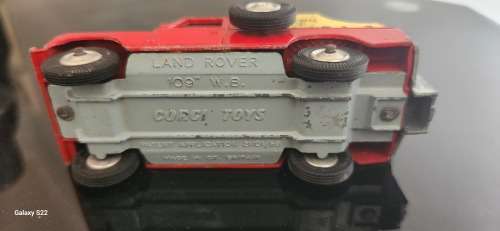 Land rover Corgi