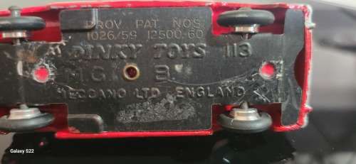 Dinky toys MG
