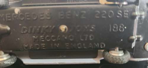 Dinky toys Mercedes