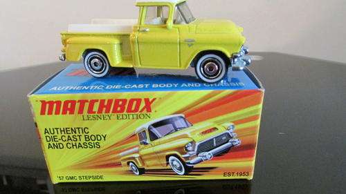 matchbox lesney 57 GMC stepside