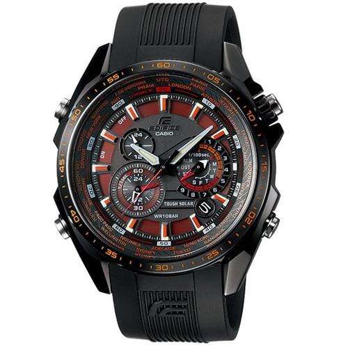 NEW ORIGINAL Casio Edifice Mens Solar Chronograph EQS-500C-1A2 EQS-500C