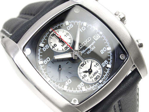 NEW ORIGINAL Seiko Motor Sports Chronograph Mens SNAB03P1 SNAB03