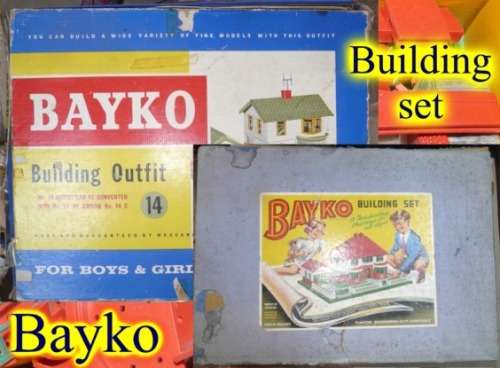 2 X Vintage Bayko Building sets
